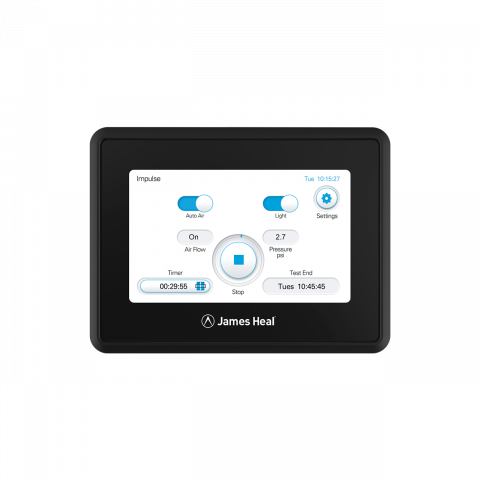 James Heal TestWise OS touchscreen