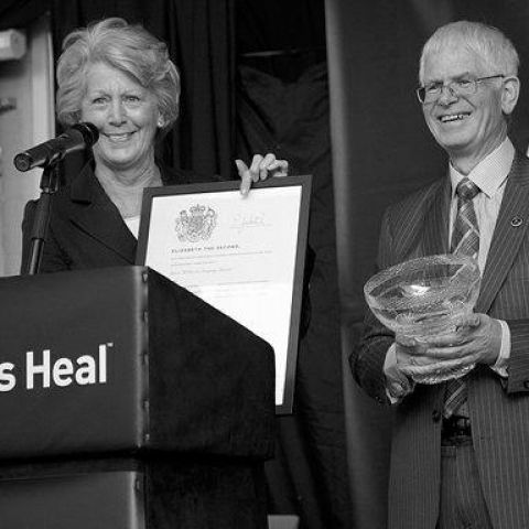 James Heal win second Queen's award