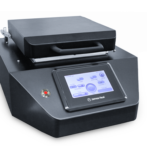 James Heal ThermaPlate scorch and sublimation tester with TestWise OS