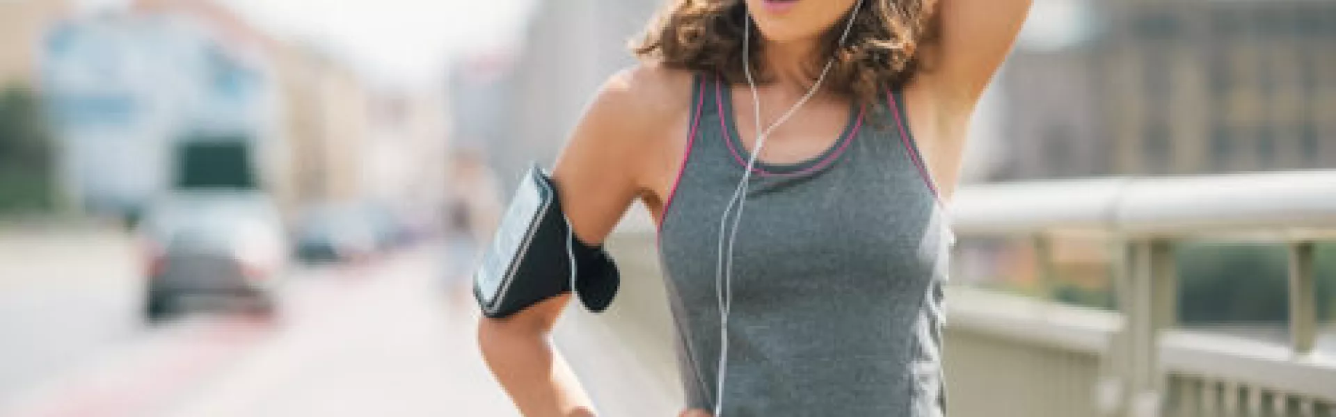 Woman in sportswear